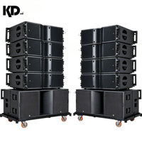 Système de sonorisation pour scène : 8+2 enceintes Line Array de 8 pouces, deux caissons de basses néodyme de 18 pouces, 4/8 ohms, haute efficacité, design compact