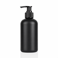 Bouteille Pompe Vide en Plastique PET 300ml/500ml pour Cosmétiques, Shampoing, Lotion, Crème Visage et Soin de la Peau, avec Impression Sérigraphique et Couleur Personnalisée, Vente en Gros