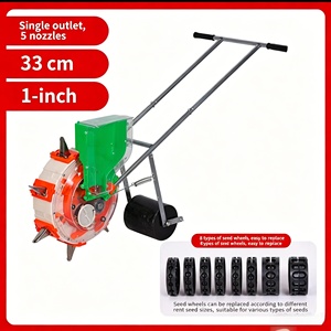 Semoir de précision manuel réglable pour maïs, soja, arachides, coton et trèfle - Product Image 1