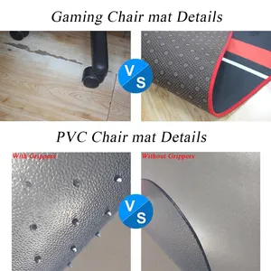 PVC Teppichs chutz Stuhl matte Groß 90x120 Schaukel stuhl Bodenschutz Bürostuhl Matte