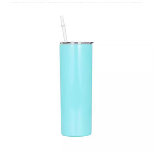 Stainless Steel Tumbler Large Capacity Insulated Travel Cup Straight Design Men's Style - Product Image 4