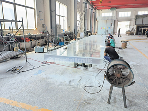 <span class=keywords><strong>Piscine</strong></span> à <span class=keywords><strong>d</strong></span>ébordement en acrylique sur mesure pour hôtel et maison <span class=keywords><strong>d</strong></span>'hôtes, mur panoramique transparent avec éclairage sous-marin - Product Image 5