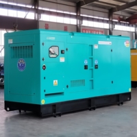 Groupe électrogène diesel silencieux de grande puissance 200 kW 500 kW avec télécommande monophasé 1500 tr/min ATS entièrement automatique