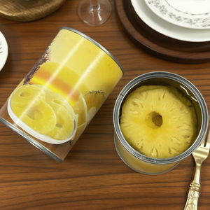 สับปะรดกระป๋องในน้ำเชื่อม ผลไม้ธรรมชาติ ขายส่ง - Product Image 5