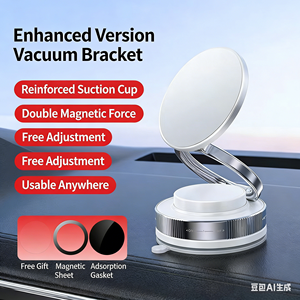 Soporte Magnético Ajustable 360° para Teléfono Móvil con Succión al Vacío para Parabrisas, Tablero y Ventana de Coche, Compatible con iPhone 17 Pro Max - Product Image 6