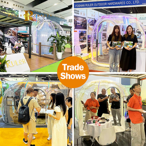 屋外防雨防水クリアイグルーキャンプ透明結婚式イベントホテルハウスバブルテントドーム - Product Image 2