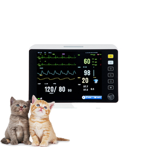 Presisi tinggi canggih tanda Vital perawatan intensif Real-timer mesin Multi-parameter dokter hewan <span class=keywords><strong>Monitor</strong></span> Multiparameter - Product Image 4