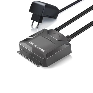 Cable convertidor <span class=keywords><strong>adaptador</strong></span> <span class=keywords><strong>USB</strong></span> 3,0 macho <span class=keywords><strong>a</strong></span> <span class=keywords><strong>SATA</strong></span> de 22 pines <span class=keywords><strong>con</strong></span> fuente de <span class=keywords><strong>alimentación</strong></span> de CC HDD para disco duro de 2,5 "3,5" - Product Image 2