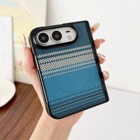 Étui de téléphone en cuir de style Duo Ins pour iPhone, antichoc, nouvelle tendance, accessoires magnétiques en PU pour iPhone 18 Duo