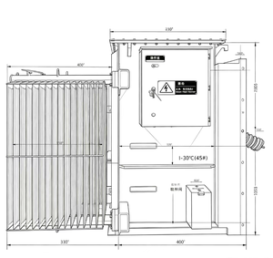 Subestación Combinada en Caja de Aluminio de Bajo Costo ZGS11-L-100kVA 10.5/0.4kV para Electricidad en Aldeas Remotas - Product Image 6