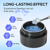 Robifel Marque privée Carve Gel Polish 3d Gel Nail Art Carving Builder Peinture Gel Polish