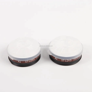 Set Respirator masker <span class=keywords><strong>Gas</strong></span> tugas berat, untuk konstruksi, mengecat, dan perlindungan wajah las - Product Image 3