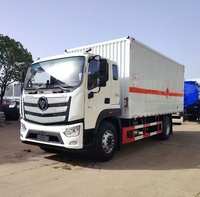 Camión de Reparto de Líquidos Inflamables Foton Aoling, Vehículo de Transporte de Mercancías Peligrosas, Camión de Transporte de Mercancías Peligrosas de Seguridad