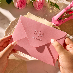 Sobres de Papel con Monograma Personalizado para Boda, Regalo para Despedida de Soltera, Tarjetas de Invitación de 5x7 - Product Image 2