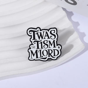 Эмалированная булавка с надписью - Product Image 1