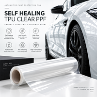 Film de protection de peinture transparent auto-cicatrisant anti-rayures en TPU PPF haute brillance pour voiture