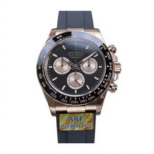 Reloj de alta calidad, resistente al agua, 40 mm, ARF Factory, acero 904L, movimiento 4131, cronógrafo, peso 161 g, oro rosa, Panda Diver. - Product Image 1