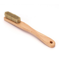 Brosse unique en poils de sanglier naturels pour prises d'escalade - Produit en bois pour le camping et la randonnée