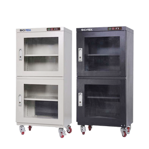 ตู้เก็บของกันความชื้นอิเล็กทรอนิกส์ SCITEK ผลิตจากเหล็ก ช่วงการควบคุมความชื้น 0-10% เซ็นเซอร์ Honeywell ความแม่นยำสูง ความเสถียรสูง - Product Image 2