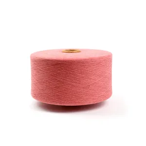 Oe Recycled Cotton Polyester Yarn Ne 3S 7S 10S Blended Gray Yarn for Weaving