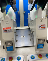Machine de moulage 3D pour empeignes de bottes, machine de formage et de sertissage 3D pour empeignes de chaussures