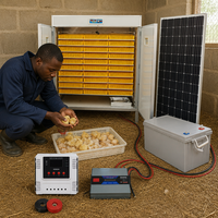 Haute qualité automatique micro-ordinateur contrôlé prix compétitif 5280 oeufs incubateur solaire équipement d'écloserie pour poulet