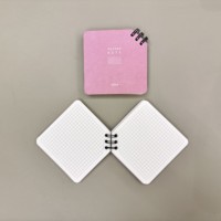 Mini-Taschennotizbuch im A6-Format mit 80 Seiten, Spiralbindung, Papierumschlag, Fadenheftung, für Schule, Büro, Unterwegs, Planer, Tagebuch, Geschenke
