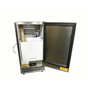 เครื่องทำน้ำแข็ง NES-37C-P ทำจากสแตนเลสทั้งหมด ผลิตน้ำแข็งได้ 40 กก./24 ชม. แบบติดตั้งในตัวและเป็นอิสระ - Product Image 4
