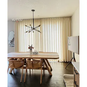 Blackout Sheer Shades Hanas Dream Fabric Cortinas <span class=keywords><strong>Comedor</strong></span> Decoración Vertical Sheer Blinds para ventana no eléctrica - Product Image 1