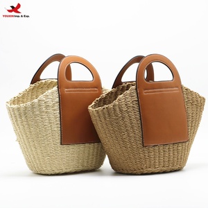 Summer <b>Bags</b> Women New Large Capacity <b>Straw</b> <b>Bags</b> Woven Basket Bolsa Tote Handbags Lady Beach Hand <b>Bags</b> RTS Bulk Mixed Order - Product Image 1