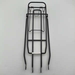 <span class=keywords><strong>Porte</strong></span>-bagages arrière universel robuste pour <span class=keywords><strong>vélo</strong></span> de montagne, en acier inoxydable noir épaissi, pour tubes de 8 mm et 7 mm, 26 pouces - Product Image 3