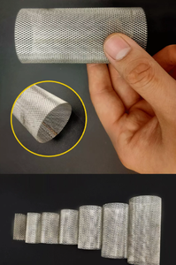 10 20 50 80 100 200 300 500 900 Micron 304 316 Roestvrijstalen Mesh Cilinder Mesh Buis - Product Image 4