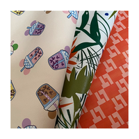 Feuille de faux cuir synthétique à motif personnalisé 8x11 ''Vinyle imprimé en cuir PVC PU