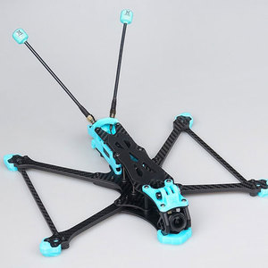 Foxeer MEGA 7-Inch 305mm Wheelbase FR DC Frame Carbon Fiber <b>Drone</b> Kit Brace Thickness 4mm for FPV <b>RC</b> Racing DIY - Product Image 4