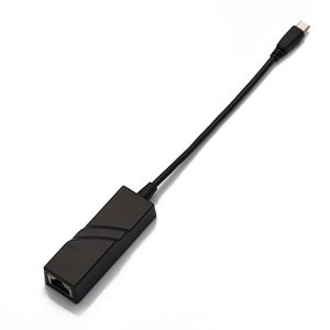 Adaptateur réseau Micro USB 2.0 <span class=keywords><strong>5</strong></span> broches vers <span class=keywords><strong>Ethernet</strong></span> 10/100 Mbps RJ45 pour tablettes - Catégorie de produit : Cartes réseau - Product Image 1