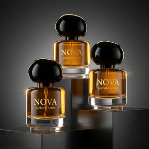 Flacon pulvérisateur de <span class=keywords><strong>parfum</strong></span> 30 ml en verre transparent carré avec base épaisse, logo personnalisé, boîte, fabricant OEM ODM avec diffuseur à bâtonnets - Product Image 3