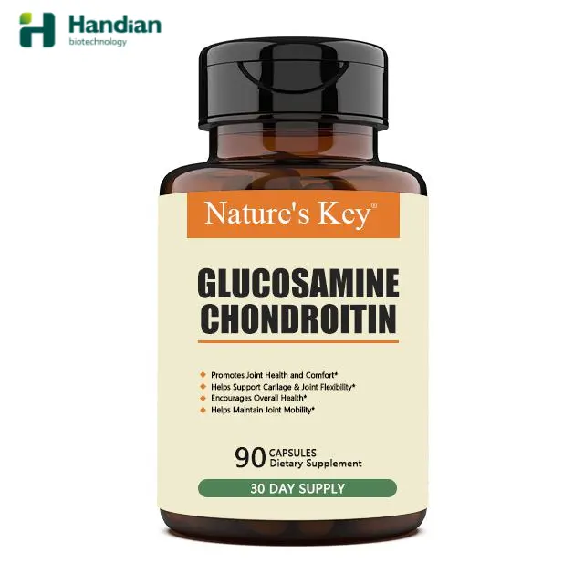 Glucosamina con condroitina, Turmeric MSM, soporta incomodidad articular informal, mejora la densidad ósea, 90 cápsulas