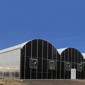 Vente chaude Agricole 30x100ft Blackout Serre pour Plantes Cultivant La Privation <span class=keywords><strong>De</strong></span> <span class=keywords><strong>Lumière</strong></span> Serre - Product Image 1