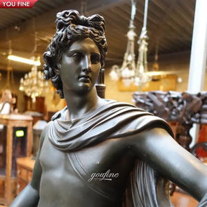 Grande <span class=keywords><strong>Sculpture</strong></span> de Statue d'apollo grec en Bronze sur mesure pour l'extérieur - Product Image 3