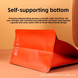 Bolsa <span class=keywords><strong>de</strong></span> Embalaje Personalizada para Granos <span class=keywords><strong>de</strong></span> Café, con Sello <span class=keywords><strong>de</strong></span> Ocho Lados, Tipo Stand-Up, <span class=keywords><strong>de</strong></span> Aluminio <span class=keywords><strong>de</strong></span> Grado Alimenticio, MOPP, VMPET, PE, Plástico, Formato <span class=keywords><strong>Cubo</strong></span> - Product Image 4