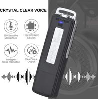 Enregistreur vocal USB OTG Enregistreur audio numérique Dictaphone avec double USB pour les conférences