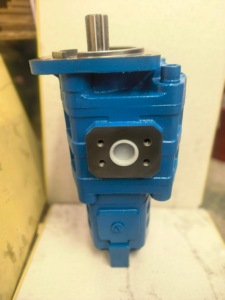 20MPa Working Pressure Compact Combined Body CBGj2063/1008C-XF High Efficiency Hydraulic Gear Pump for Road Maintenance - Product Image 2