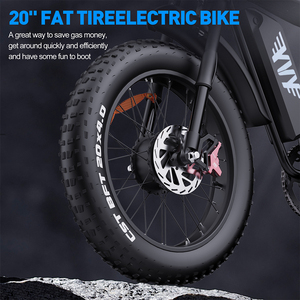 <span class=keywords><strong>Bicicleta</strong></span> Eléctrica Q20Pro de 20 Pulgadas, 52V 40AH, Enduro, MTB, Motor Dual, Batería Doble, Híbrida, Neumáticos Anchos, para Adultos - Product Image 6