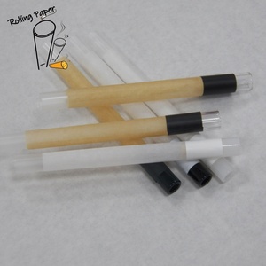 Disposable <b>biodegradable</b> unbleached roll <b>paper</b> tape transparent glass mouth 109MM smoking accessories - Product Image 3