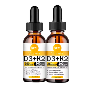 Vitamine D3 + K2 Biologique Végétarienne Supplément de Santé Gouttes Liquides Orales pour Adultes-Soutien Immunitaire et Gestion de l'Energie - Product Image 6
