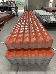 Muestra gratis de envío impermeable Asa español teja de PVC tejas de PVC con 1050mm de ancho - Product Image 5