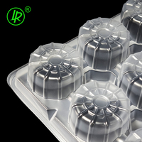 Plastic Tray Food Container Compartments Food Disposable Food Thermoforming Tray Disposable Recyclable Tray Donut Box
