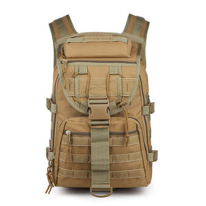 Manufacturer X7 Vintage Tactical Computer <b>Backpack</b> Swordfish Camouflage Design Double Shoulder Polyester Travel Hiking - Product Image 6