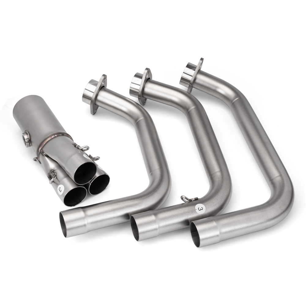 Motorcycle Full Systems Exhaust for MT-09, FZ-09, XSR900