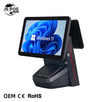 Terminal Punto de Venta Jesen Todo en Uno, Caja Registradora con Pantalla Táctil Capacitiva, Sistema Operativo Windows/Android, Wi-Fi, Compatible con Cualquier Software de Punto de Venta